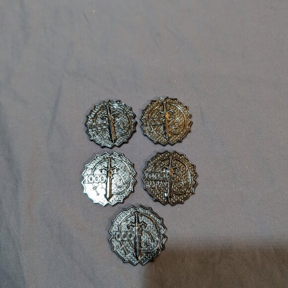 Campaign Coins Electrum Coin Set Classic Fantasy - Picture 10 of 16